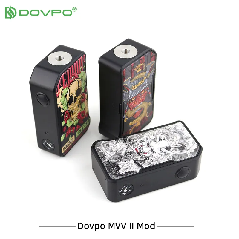 Новое поступление Dovpo M VV II Коробка мод с двумя батареями 18650 мод 1,0 В до 8,0 в максимум 280 Вт электронные сигареты Vape с портом type-C Vape
