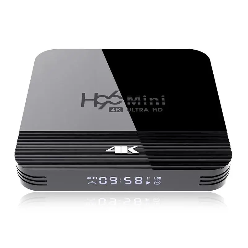 H96 MINI H8 Android 9,0 1+ 8G/2+ 16G RK3228A Четырехъядерный 4K Wifi BT4.0 телеприставка HDMI 2,0 домашний аудио видео умный телевизионный плеер