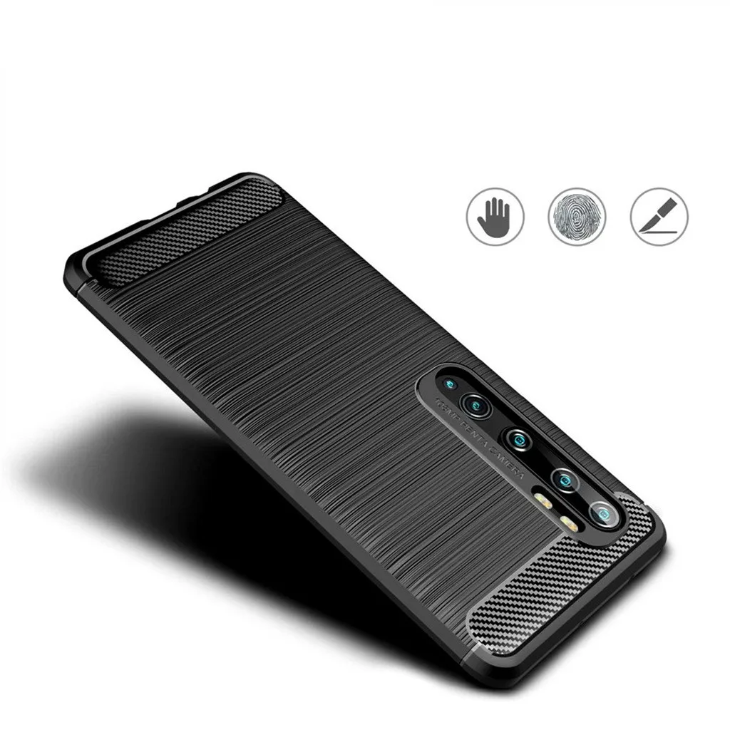 Для xiaomi mi Note 10 Plus чехол из углеродного волокна для мобильного телефона защитная задняя крышка грязеотталкивающий чехол для xiaomi mi CC9 Pro