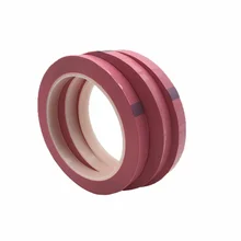 1pcs 10mm Wide Dark Yellow Mara Tape PET Transformer Battery Gas Coil Insulated Polyester High Temperature Tape 66Meter