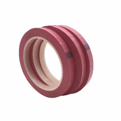 1pcs 10mm Wide Dark Yellow Mara Tape PET Transformer Battery Gas Coil Insulated Polyester High Temperature Tape 66Meter