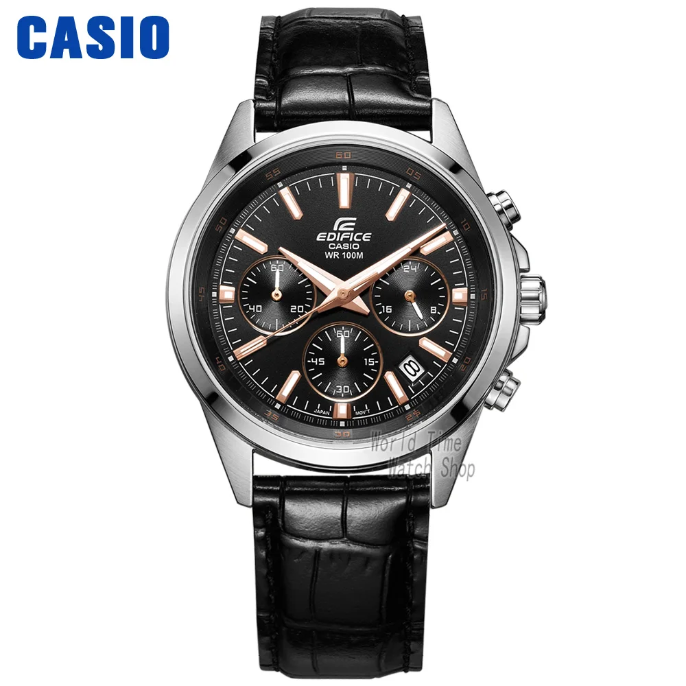 Casio Watch Edifice часы мужские топ Марка Luxury set кварцевые спортивные часы 100м Водонепроницаемый Световой Хронограф мужские часы F1 Racing Element Военные наручные часы relogio masculino reloj hombre erkek kol - Цвет: EFR527L1A-1