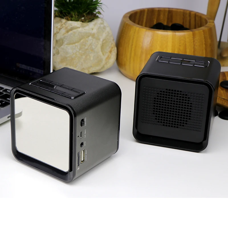 P9 Bluetooth 5,0 светодиодный bluetooth-динамик металлический беспроводной аудио с дисплеем часы будильник Многофункциональный bluetooth-динамик