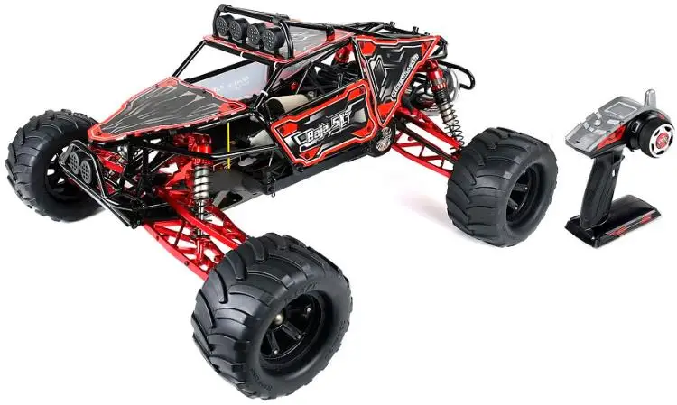 45CC газовый двигатель широкая большая нога скалолазание гоночный автомобиль 2WD RC монстр грузовик для Rovan ROFUN Baja 5TS-MAX с BAJA-MAX комплект для преобразования