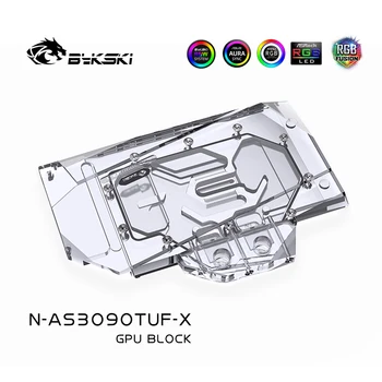 

Bykski GPU Water Block For ASUS TUF RTX 3090 24G GAMING,3080 10G, Full Cover Watercooler ,N-AS3090TUF-X