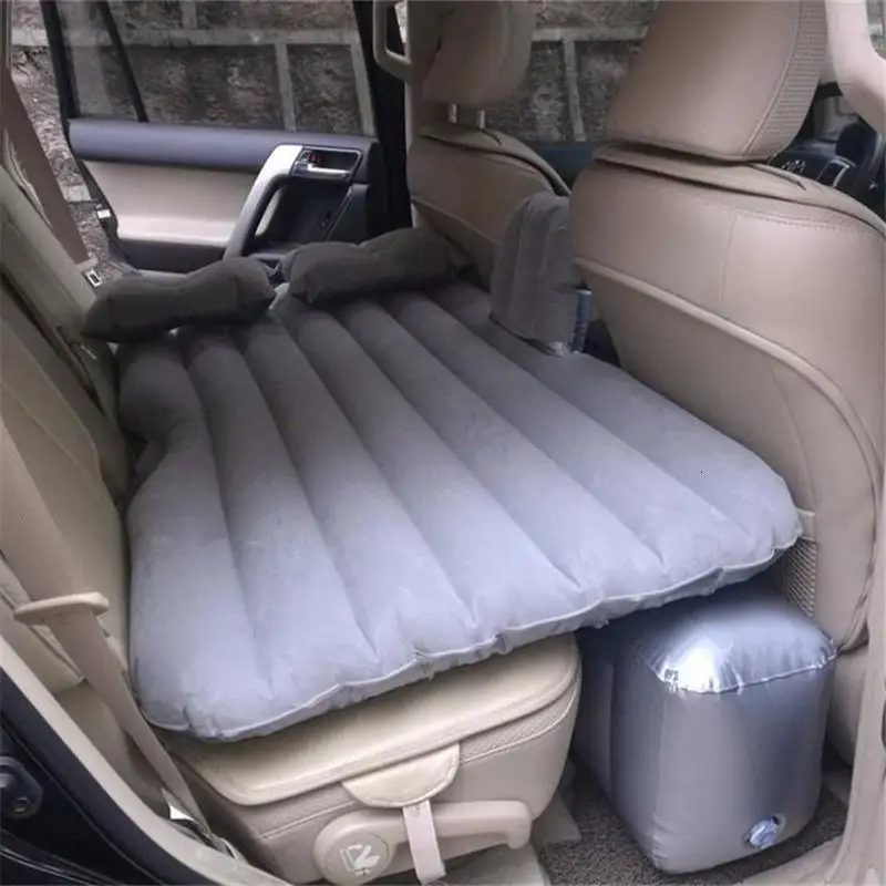 Диван Cama Matela Gonflable матрас надувные аксессуары Automovil Araba Aksesuar Кемпинг автомобили путешествия кровать для седана автомобиля - Название цвета: Бежевый