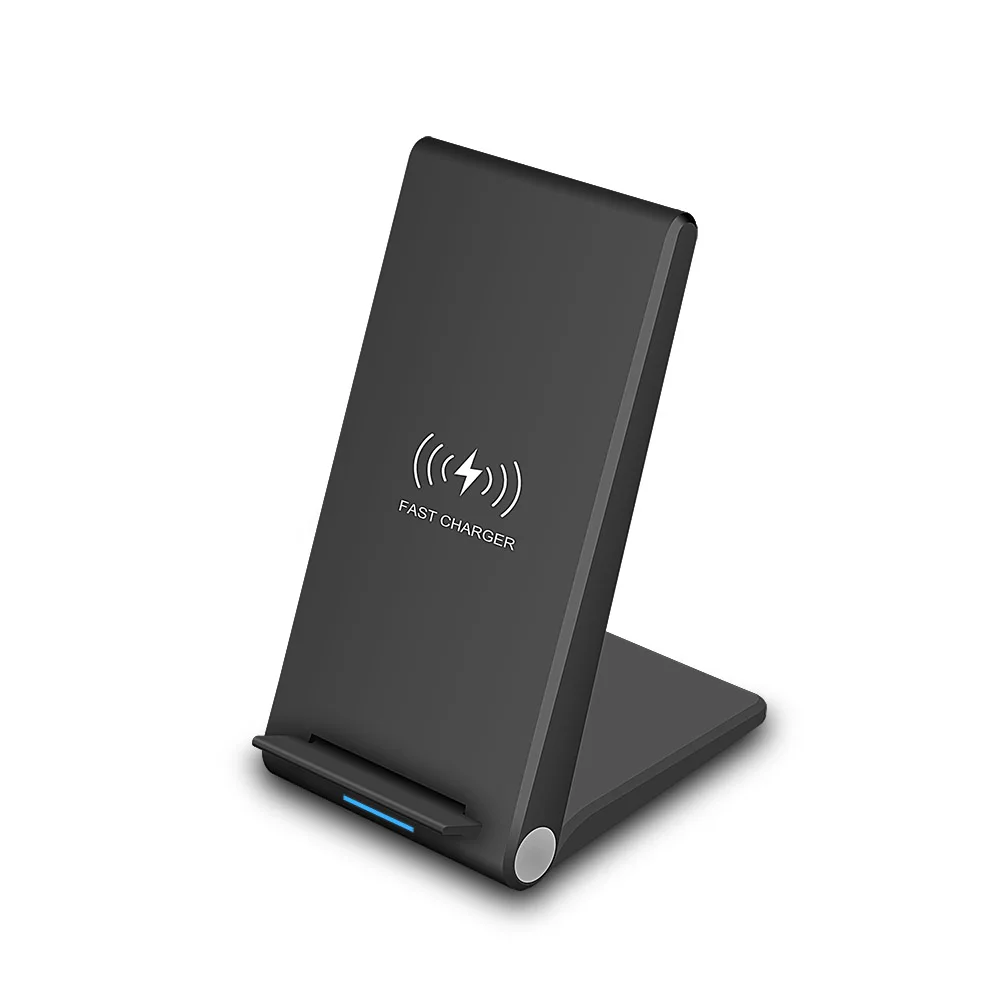 Черный FDGAO Беспроводное зарядное устройство складной 15 Вт usb type C Qi Быстрая зарядка для iPhone 11 XS XR X 8 samsung S10 S9 Xiaomi Mi 9 huawei P30 Pro - Цвет: Черный
