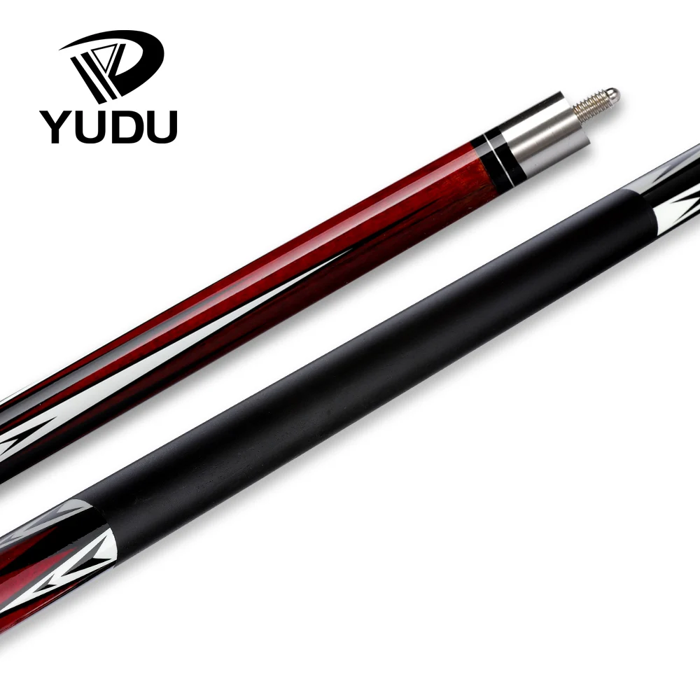YUDU KA-1/2 кия для бильярдного бассейна, 13 мм, наконечник, профессиональный, высокое качество, кленовый кий, черный, 8, девять шариков, Китай