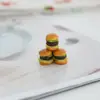 1:12 Miniature Hamburger Mini Fruit Salad Pretend Food for Blyth Barbies OB11 BJD Doll House Kitchen Play Toys Accessories 5