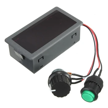 

DC 6-30V 12V 24V Max 8A PWM 16kHz Motor Speed Controller Digital Display Switch
