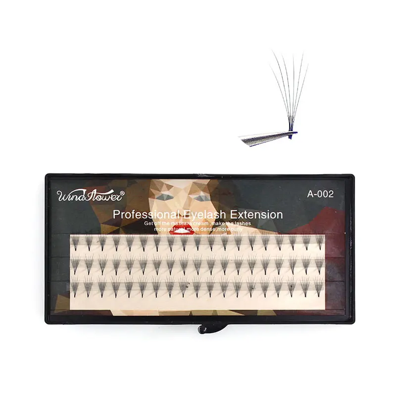 

6D Fan Lashes C curl 0.07mm premade easy fans volume eyelashes extensions natural soft faux mink eye makeup