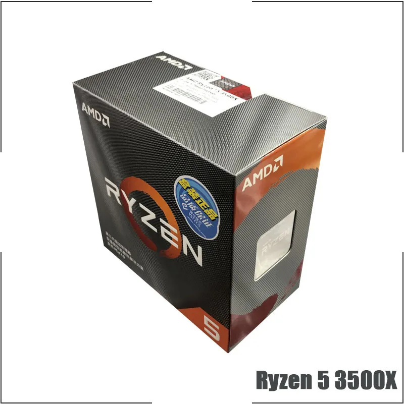 Процессор AMD Ryzen 5 3500X R5 3 6 ГГц шестиядерный шестипоточный процессор 7NM 65 Вт L3 = 32M 100