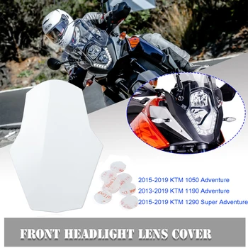

1050 1190 1290 Adventure Accessories Clear Headlight Lens Screen Guard Shield Guard Cover Protector for KTM 1050 1190 1290