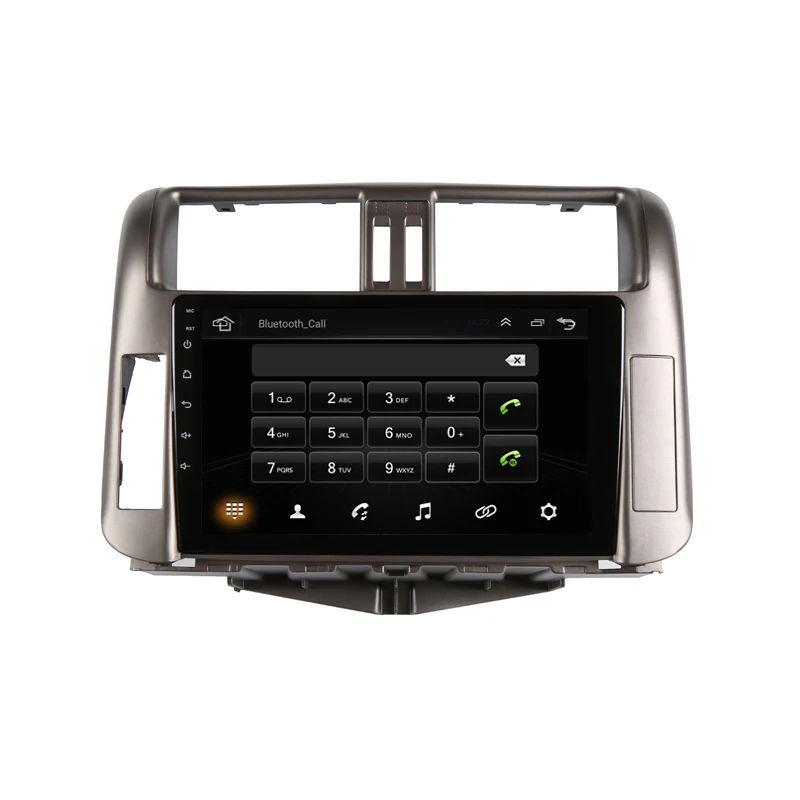 Top 9"2.5D IPS android 9.1 car multimedia player dvd For Toyota Prado 150 2010 2011 2012 13 car radio DSP 32EQ navigation stereo GPS 17