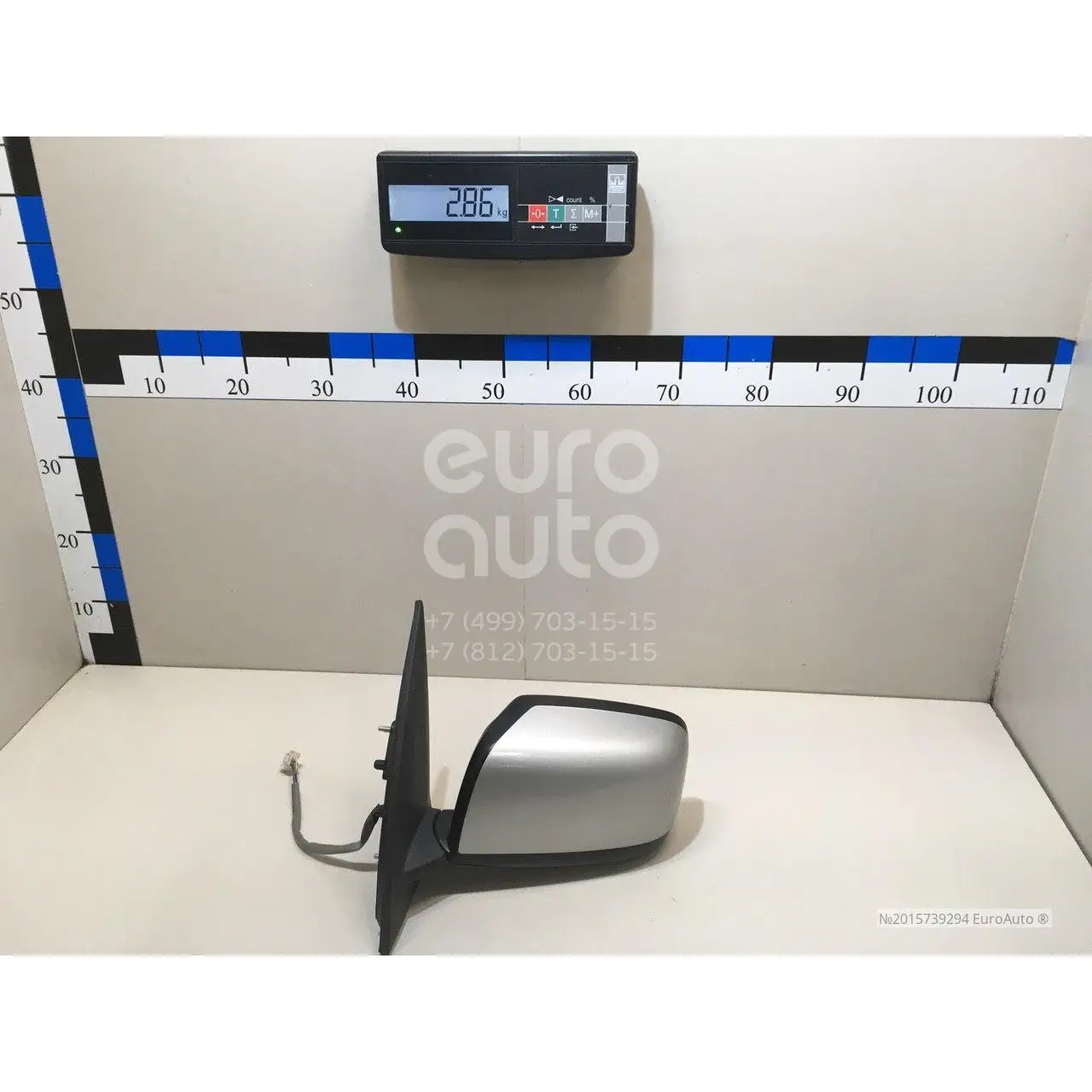 Зеркало левое электрическое, состояние – Б/У,, для Nissan X-Trail(T31) 96302JG475 5 КОНТАКТОВ 96302JG475