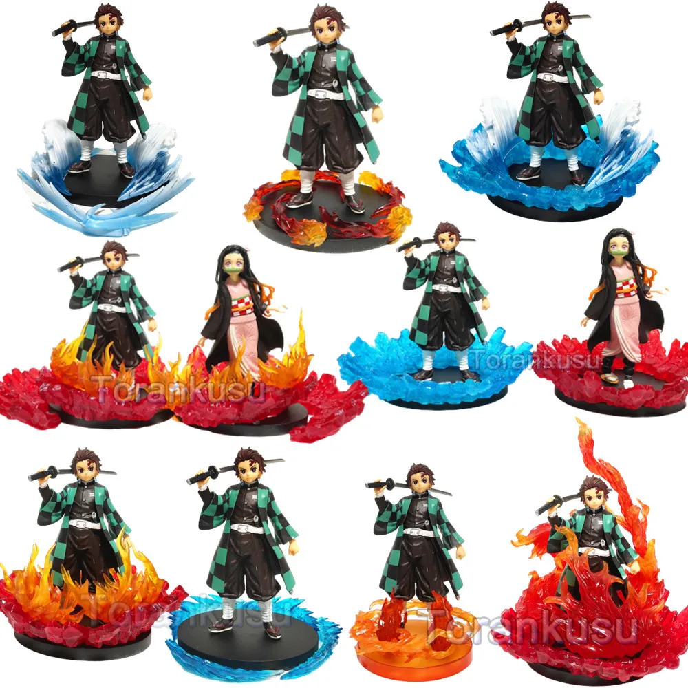 Фигурки из аниме рассекающий демонов Аниме фигурки экшн Kimetsu no Yaiba Kamado Tanjirou Nezuko