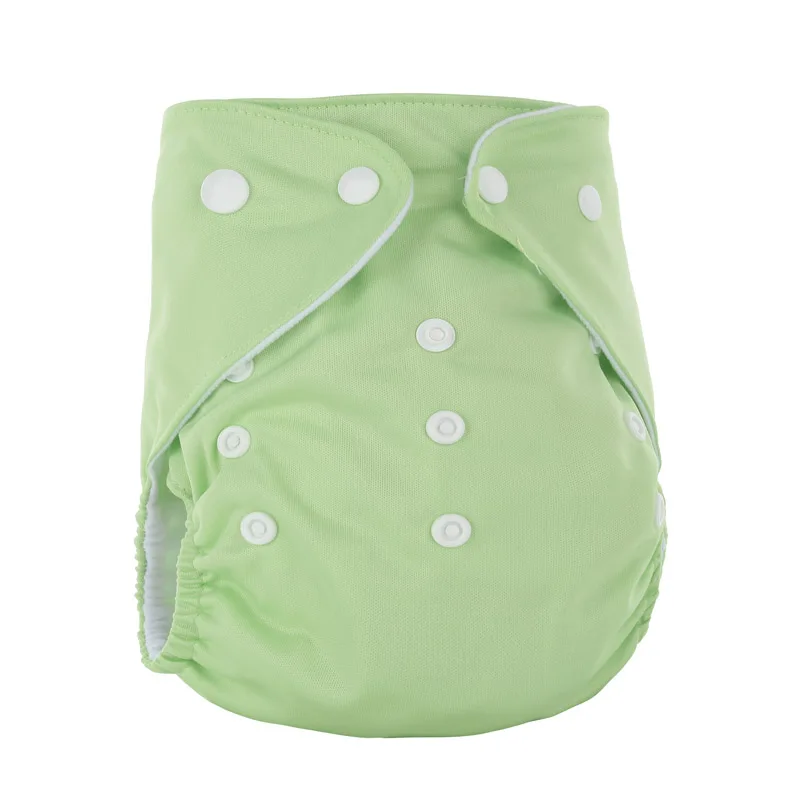 Waterproof Fabric PUL Pocket Cloth Diaper Without Insert Eco-friendly Baby Nappies - Цвет: WA040PC05