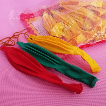 

Strength Party Games Versatile Use Bag Fillers Solid 50pcs/bag Funny Bounce Punch Balloons Gifts High Elasticity Color Random