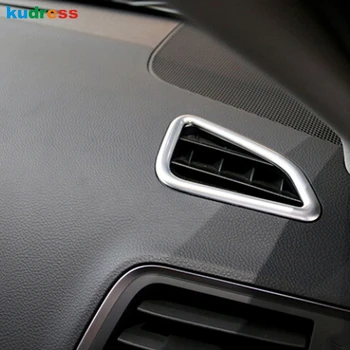 

For Subaru Outback 2015 2016 Dashboard Air Vent Trim Cover Bezel Interior Garnish Front Insert Frame
