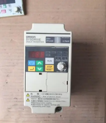 3G3JV-A2007 220V 0.75KW б/у, инвертор хорошие рабочие