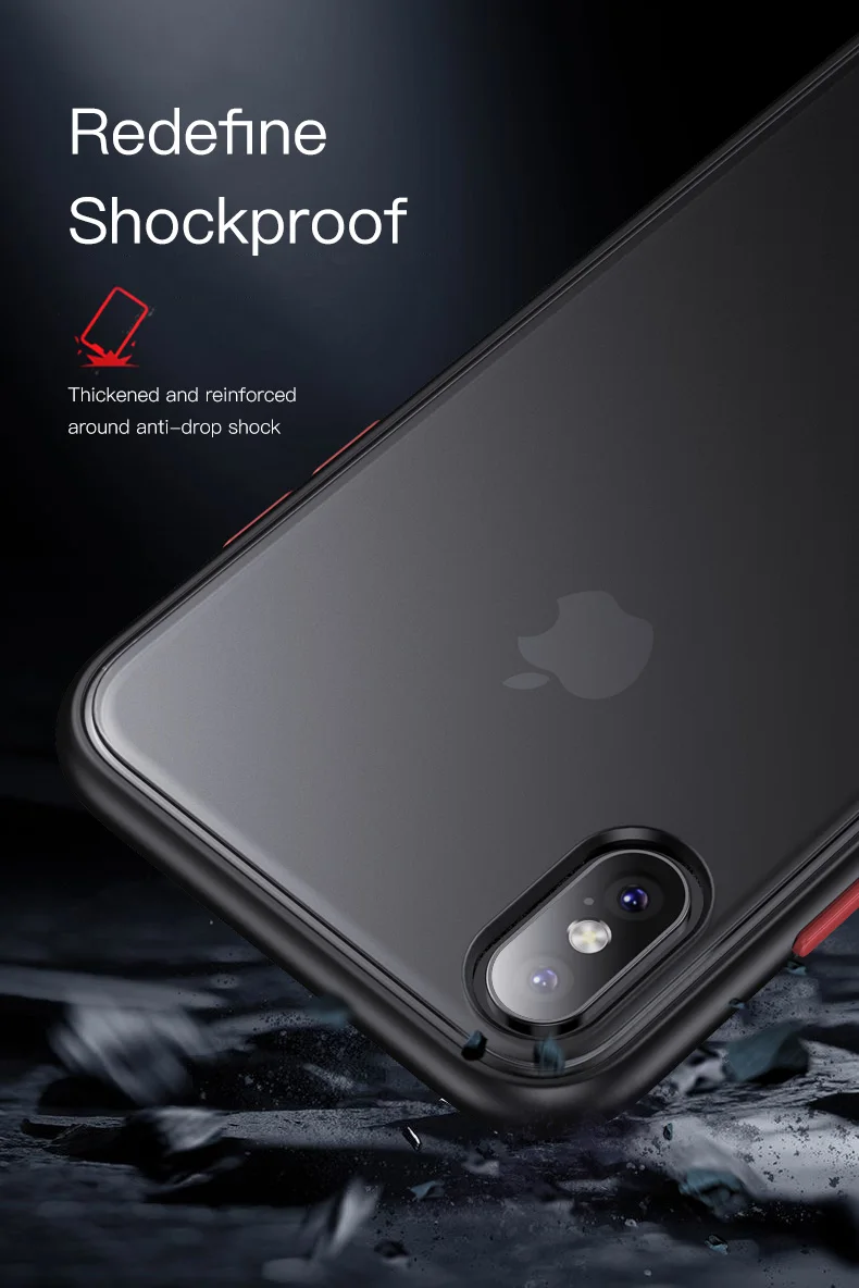 iPhone X XS Max XR 7 8 6 6S Plus Shockproof Case (5)