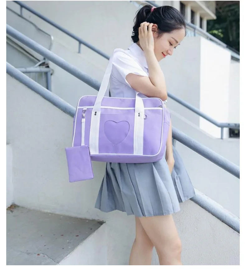 Lovely Girls Travel Large Capacity Canvas Baggage Luggage Organizer Shoulder Handbags Totes For Teenager Girl Schoolbags