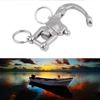 

Hook Swivel Shackle Stainless Steel Outdoor Yacht Replacement Accessories
