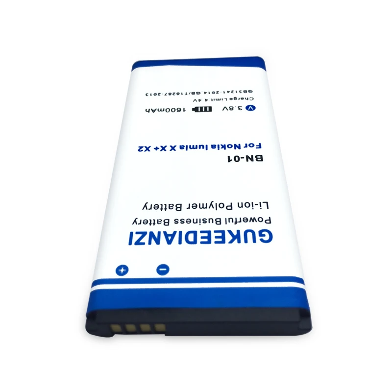 GUKEEDIANZI BN-01 батарея для Nokia X 1045 RM-980 Normandy/X2 X+ Plus 1013 X2DS батарея мобильного телефона BN 01 BN01