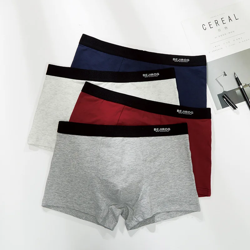 

boxer mens underwear men cotton underpants male pure men panties shorts underwear boxer shorts cotton underwear