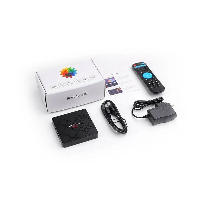 IPTV арабский Испанский Французский IPTV приставка Android 8,1 Leadcool мини RK3228A 4K QHDTV код IPTV подписка голландский IPTV арабский приставка