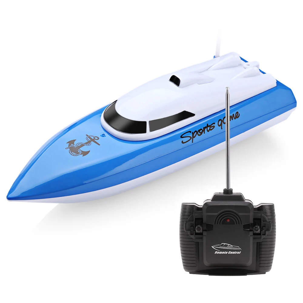 High Speed 20KM/H RC Boat 4CH 2.5GHz 4 Channel Remote Control Speed Boat Electric Racing Boat Toys Model For Children Boys Gifts