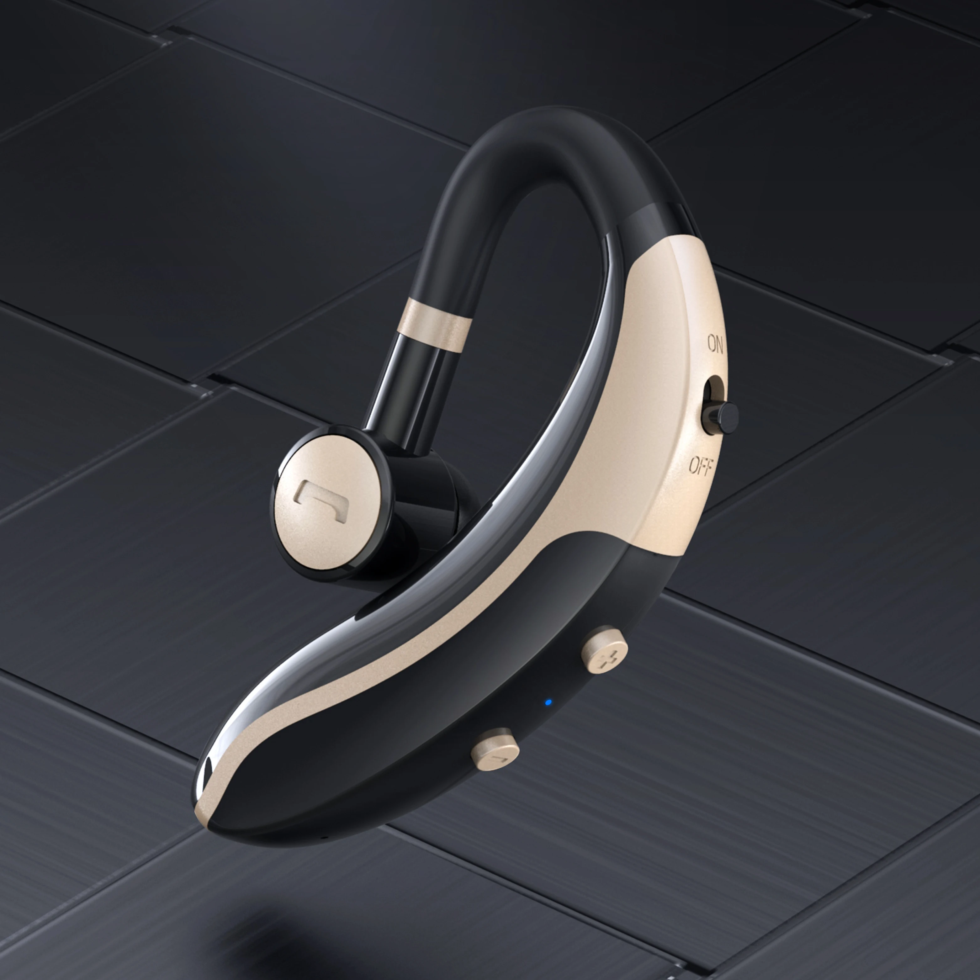 Wireless Bluetooth Earphones Stereo Headset 170mAh Single Handsfree with Microphone Business Bluetooth Headphones For Driving