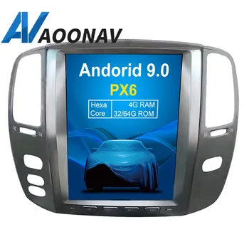 

AOONAV 12.1 inch car GPS Radio navigation For-LEXUS LX470 2004-2006 DVD player vertical screen Android 9.0 support carplay