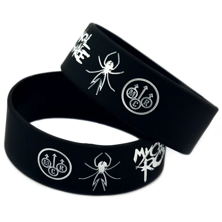 

Модный мягкий силиконовый браслет My Chemical Romance для мужчин и женщин, ремешок на руку, подарки оптом, горячая Распродажа