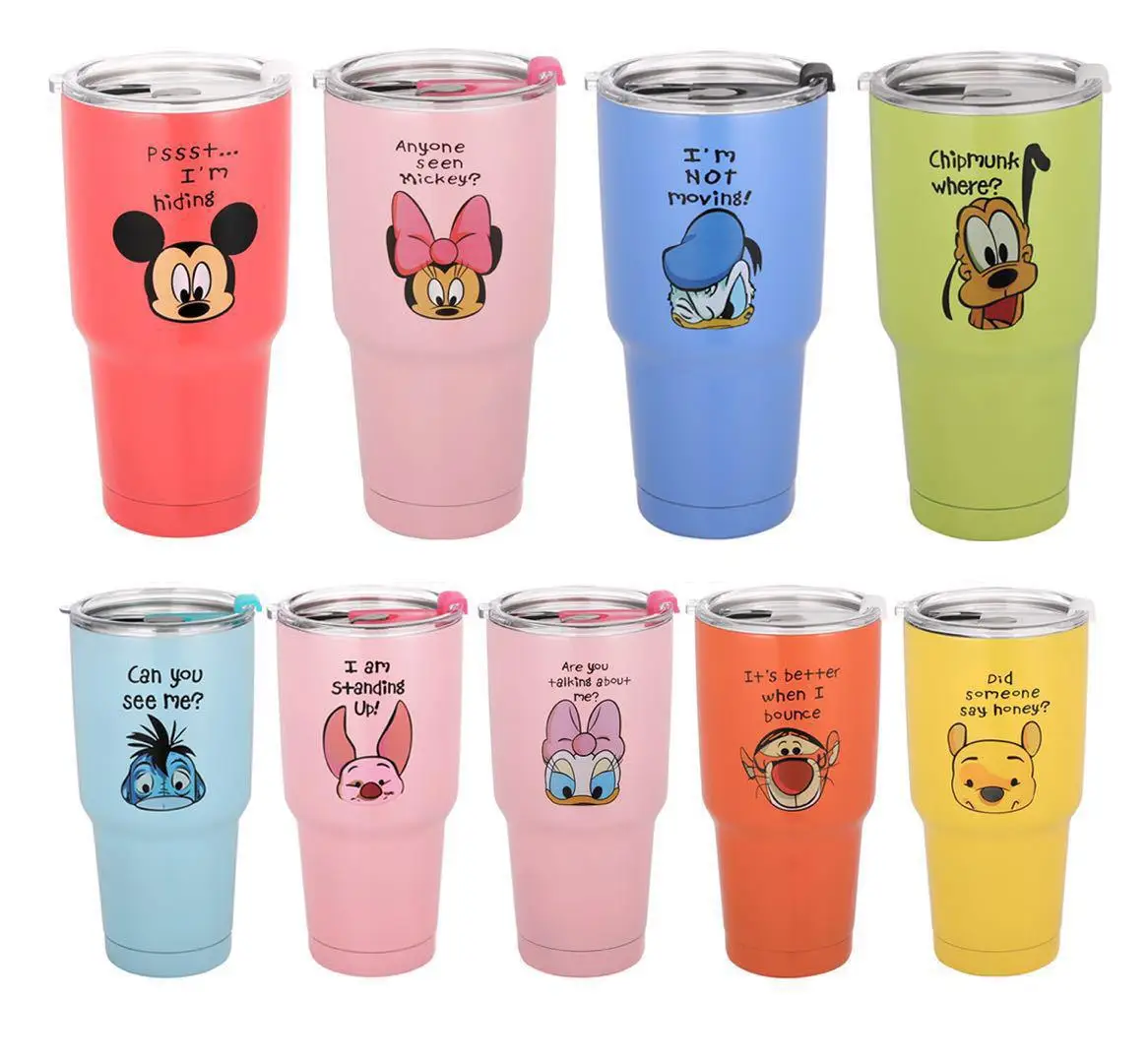 

Personalized 30oz Coffee Thermos Tumbler Thermosflask Customized Logo 3d Printing Pattern Termos Coffee Water Bottle