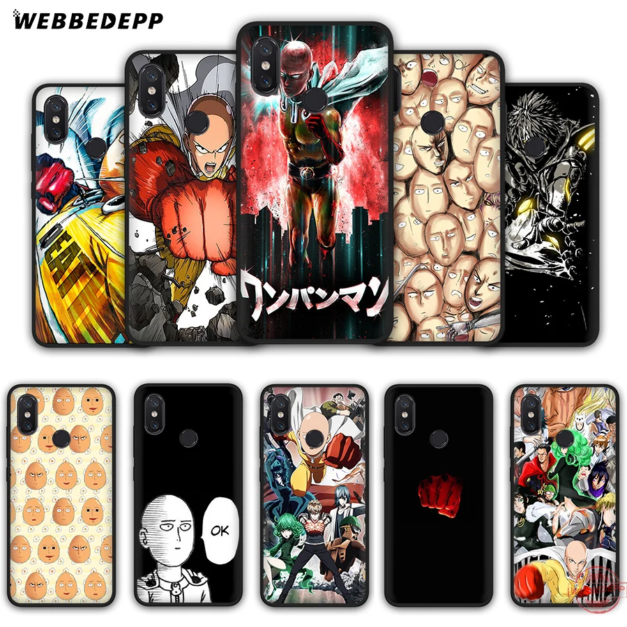 WEBBEDEPP One Punch Man мягкий чехол для Xiaomi Mi A3 9 9T 10 Lite CC9E Max 3 Redmi 7A K20 Pro K30 X2 | Мобильные