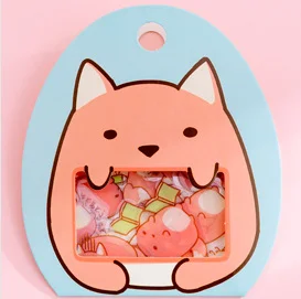 50 шт/1 лот Kawaii канцелярские наклейки дневник милый мультфильм ПВХ декоративные мобильные наклейки Скрапбукинг DIY ремесленные наклейки - Цвет: HuLi201
