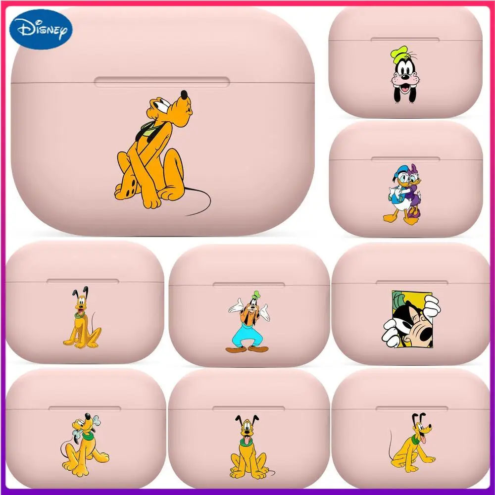 

Cartoon Pluto and Goofy For Airpods 1 2 pro case Protective Bluetooth Wireless Earphone Cover For Air Pods case air pod cases Pi