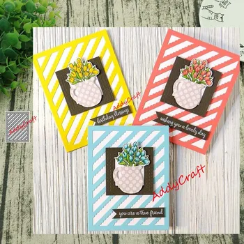 

Metal cutting dies Diagonal frame cut die mold decoration Scrapbook paper craft knife mould blade punch stencils die