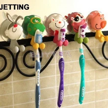 Милый домашний держатель для зубных щеток в виде животного, мини держатель для зубных щеток, Товары для ванной, сантехника, аксессуары