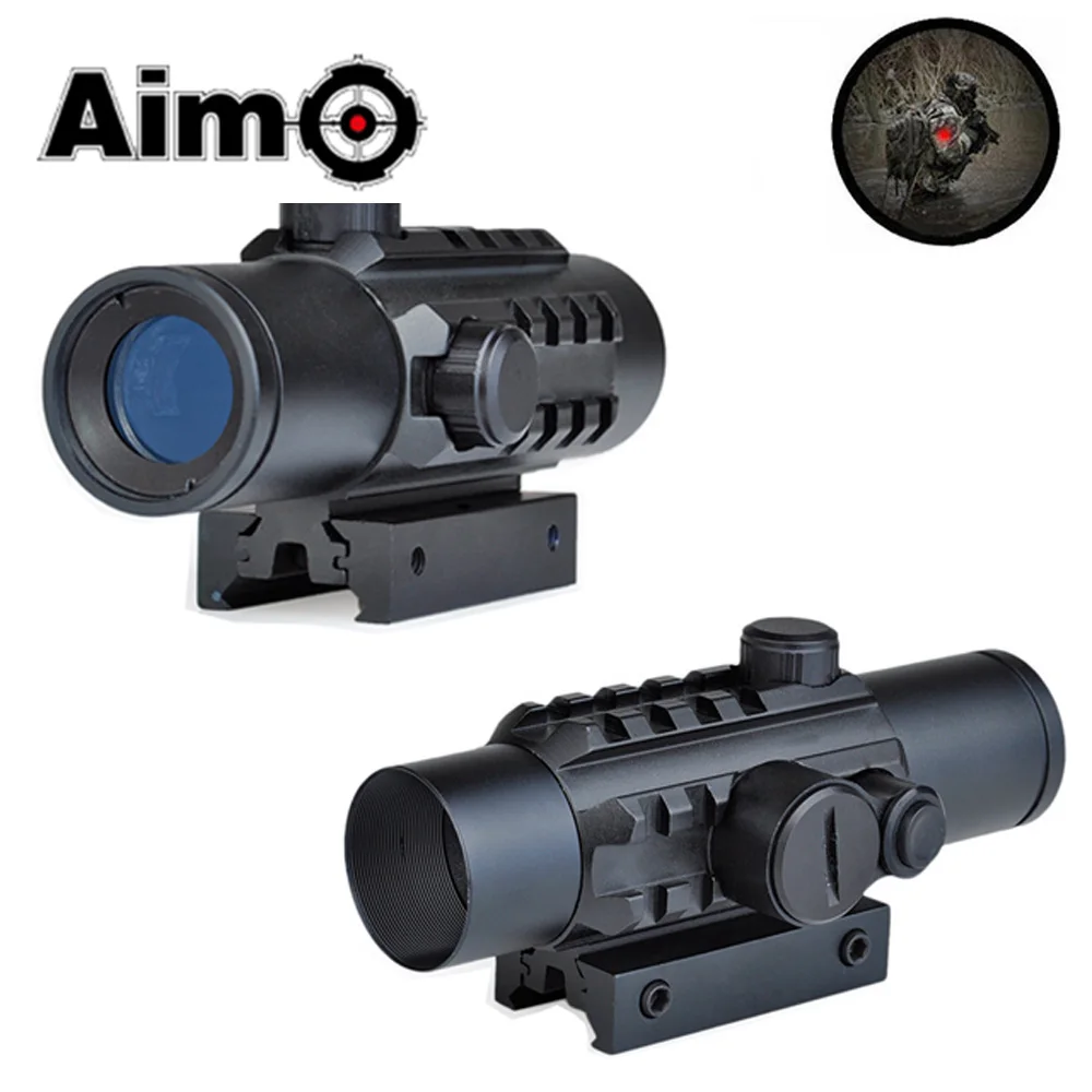 

Aim-O Tactical Riflescope Delta Type Red Dot Holographic Sight Scope Softair Pistol Collimator Telescope AO3017 Hunting Optics
