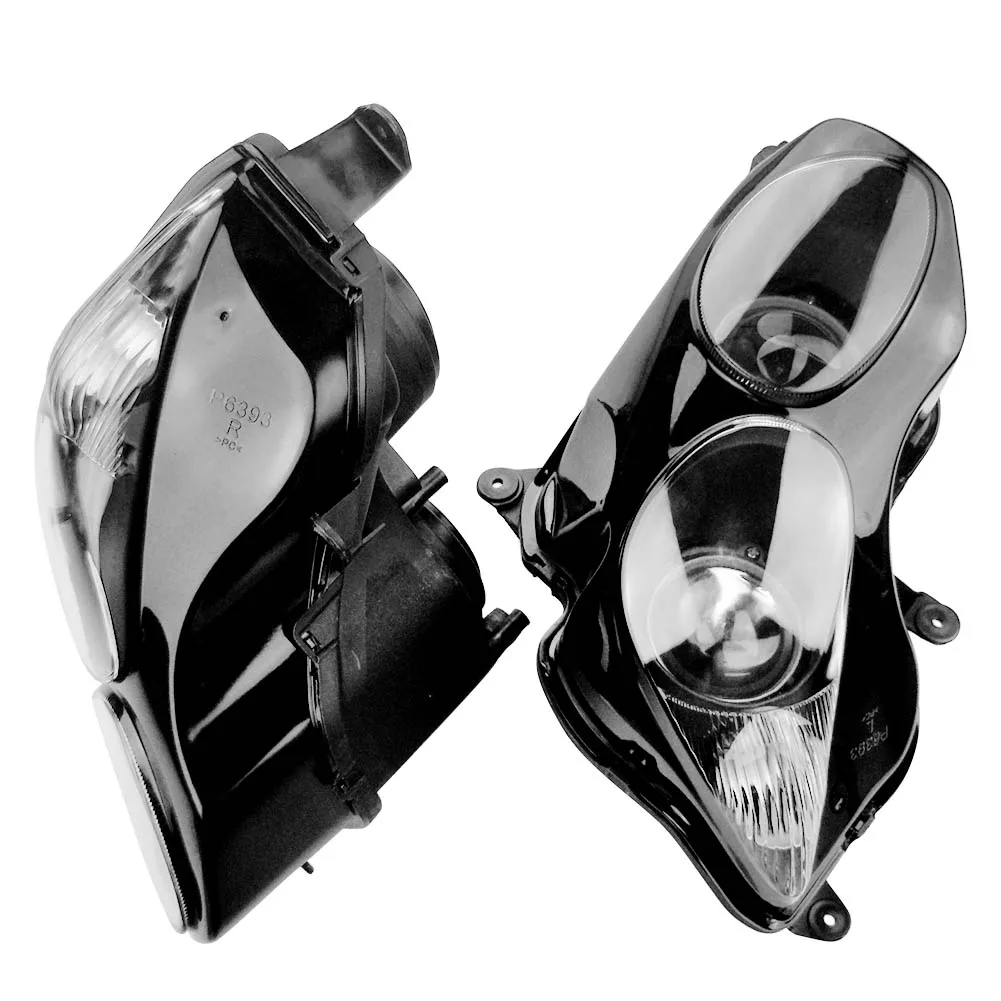 Передняя фара для Kawasaki ZX14R ZX14 ZZR 1400 ZZR1400 2006 2007 2008 2009 2010 2011, освещение свет
