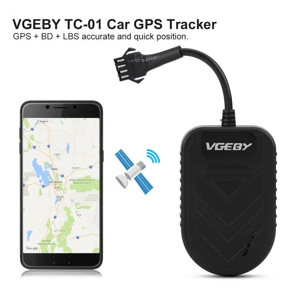 VGEBY TC-01 автомобиля в реальном времени gps GSM GPRS трекер система слежения Глобальный локатор устройства автомобильные аксессуары