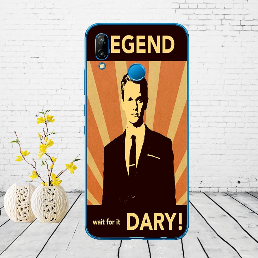 121D how i met ваша мама himym цитаты Мягкий силиконовый чехол для Huawei P9 P10 P20 P30 Lite mate 10 20 PRO lite p smart чехол - Цвет: 14