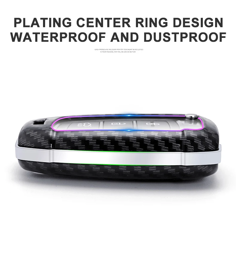 Carbon Fiber Car Smart Key Cover Case Fob For Hyundai Elantra Solaris i35 i40 Sonata Santa Fe Verna Tucson Genesis Accessories - Hd44b8000ec2d4bfb82ba8db3916fe549B