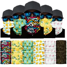 Multifuncional impresso bandana sem costura máscara cachecol buffe balaclava ao ar livre dustproof pescoço mais quente gaiter rosto escudo mascarillas