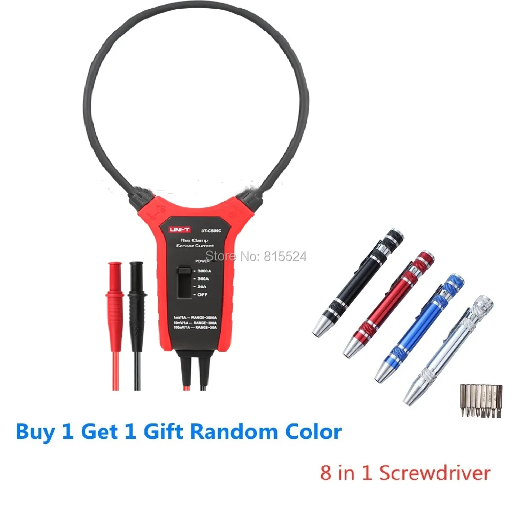 UNI T UT CS09C Flex Clamp Sensor High Current Flexible Current Sensor
