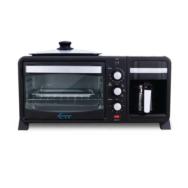 

Multi-function Net Red Breakfast Machine Lazy Three-in-one Large Capacity Oven Steam Coffee Machine Hot Milk Artifact