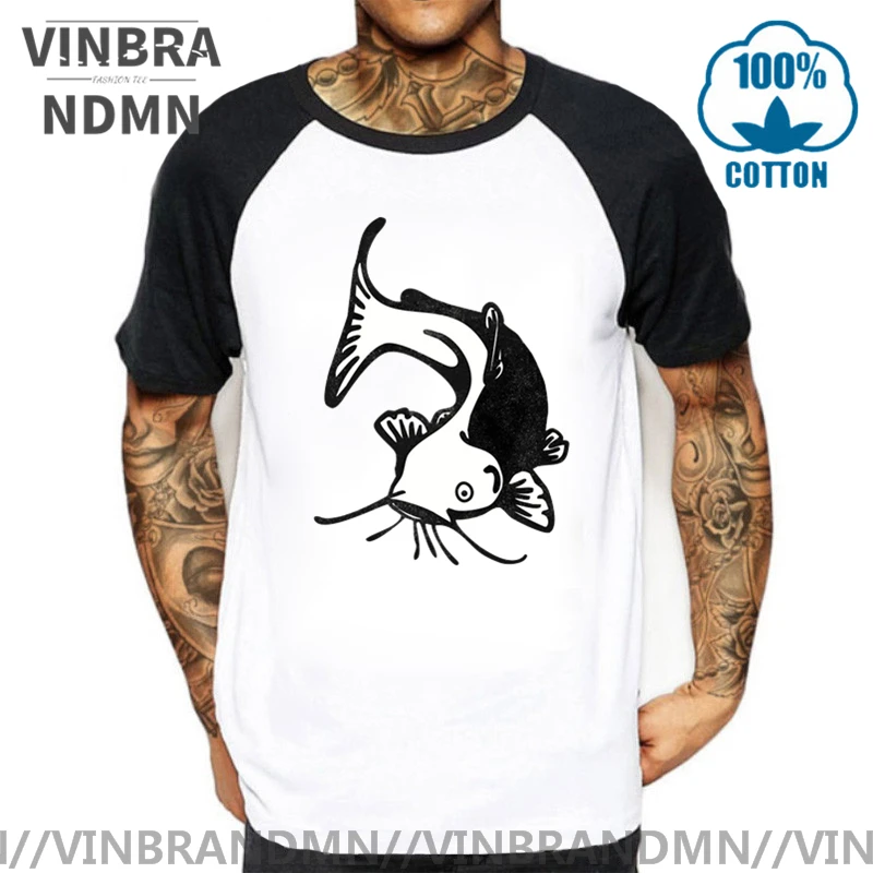 Divertente Pesca Per Il Tempo Libero T Shirt Uomo Koi Carp Fish Cool Print T-Shirt Fisherman Sports Shirt Streetwear Koi Fish Harajuku Tee Shirt