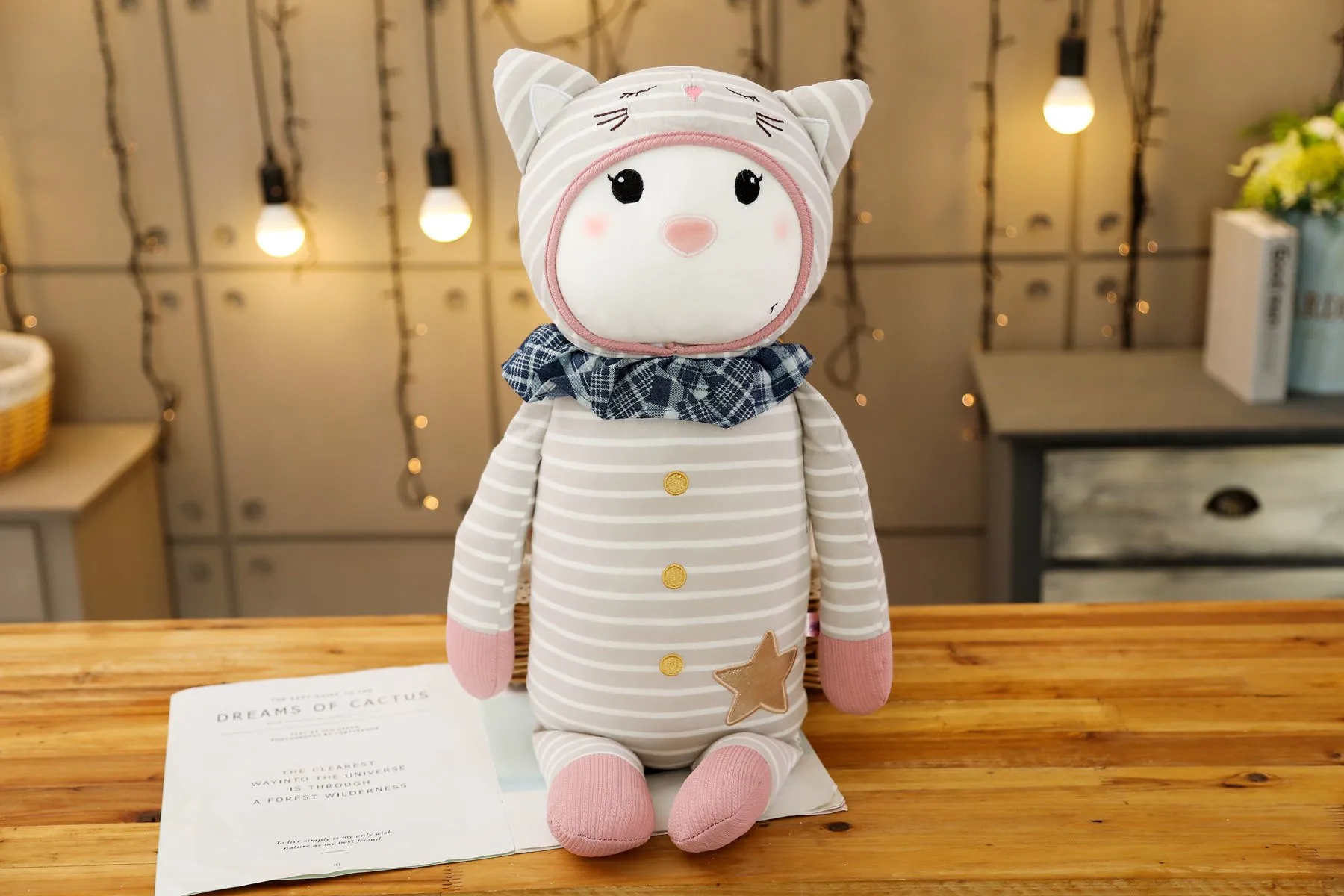 65 см милая плюшевая игрушка для кошек, собак, кроликов, мягкая Kawaii Подушка с рисунками животных, прекрасный подарок для детей, детей хорошего качества